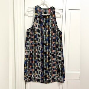 Eight Sixty Sleeveless Colorful Dress (Size M)